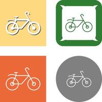 diseño de icono de bicicleta vector