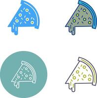 Pizza Slice Icon Design vector