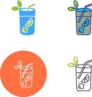 Mojito Icon Design vector