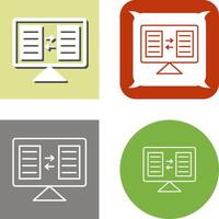 File Sharing Icon Design vector