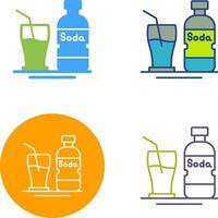 Soda Icon Design vector