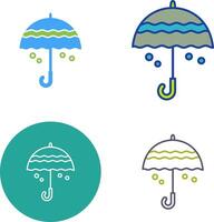 Umbrella Icon Design vector