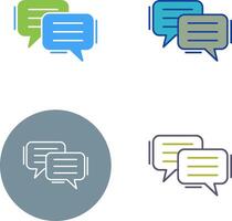 Chat Icon Design vector