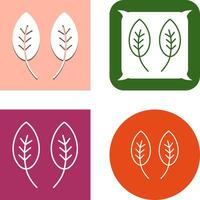 Herb Icon Design vector