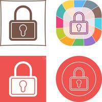 Lock Icon Design vector