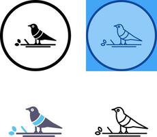 Bird Icon Design vector