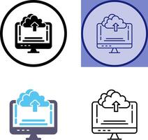 Upload Icon Design vector