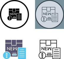 New Product Icon Design vector