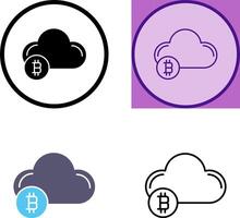 diseño de icono de nube vector