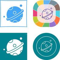 Planet Icon Design vector