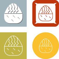 Cream Muffin Icon Design vector