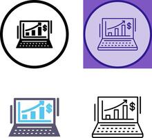 Growth Icon Design vector