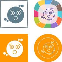 Surprised Icon Design vector