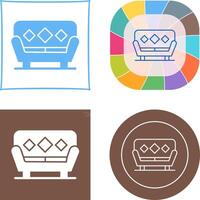 Sofa Icon Design vector