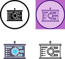 Presentation Icon Design vector