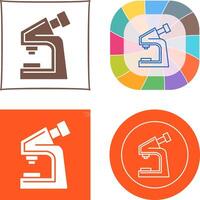 Microscope Icon Design vector