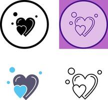 Heart Icon Design vector