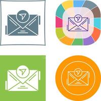 Message Icon Design vector