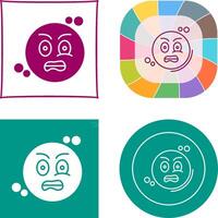 Grimacing Icon Design vector