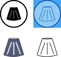 Skirt Icon Design vector