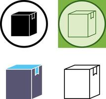 diseño de icono de caja vector