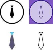 Tie Icon Design vector