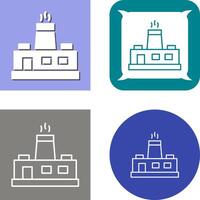 Factory Icon Design vector