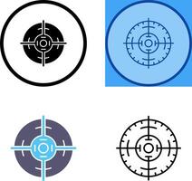 Target Icon Design vector