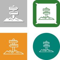 Direction Icon Design vector