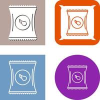 Chips Icon Design vector