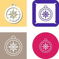 Compass Icon Design vector