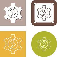 Setting Icon Design vector