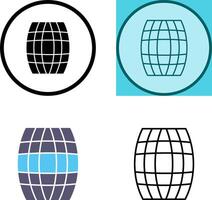 Barrel Icon Design vector