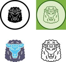 Sheep Icon Design vector