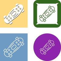 Skateboard Icon Design vector