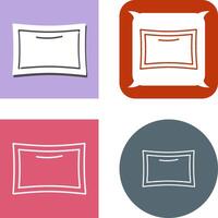 Pillow Icon Design vector