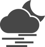 Cloud icon symbol image. Illustration of the hosting storage design vector