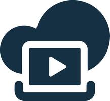 Cloud icon symbol image. Illustration of the hosting storage design vector