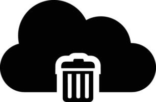 Cloud icon symbol image. Illustration of the hosting storage design vector