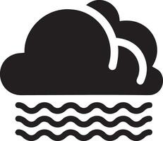 Cloud icon symbol image. Illustration of the hosting storage design vector