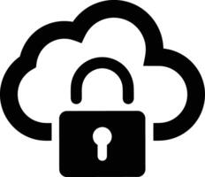 Cloud icon symbol image. Illustration of the hosting storage design vector