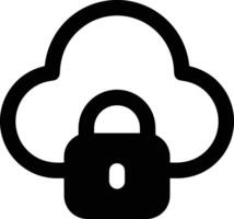 Cloud icon symbol image. Illustration of the hosting storage design vector