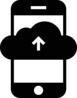 Cloud icon symbol image. Illustration of the hosting storage design vector