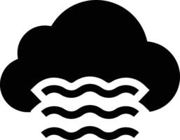 Cloud icon symbol image. Illustration of the hosting storage design vector