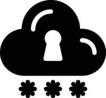 Cloud icon symbol image. Illustration of the hosting storage design vector