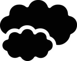 Cloud icon symbol image. Illustration of the hosting storage design vector