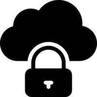 Cloud icon symbol image. Illustration of the hosting storage design vector