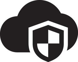 Cloud icon symbol image. Illustration of the hosting storage design vector