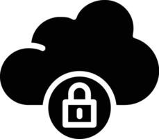 Cloud icon symbol image. Illustration of the hosting storage design vector