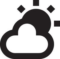 Cloud icon symbol image. Illustration of the hosting storage design vector